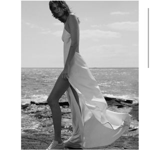 Zara x Kaia Satin Effect Dress